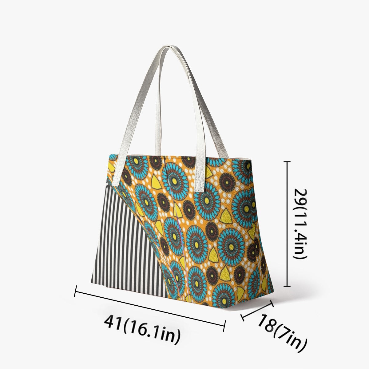 Stylish PU Leather Tote Bag