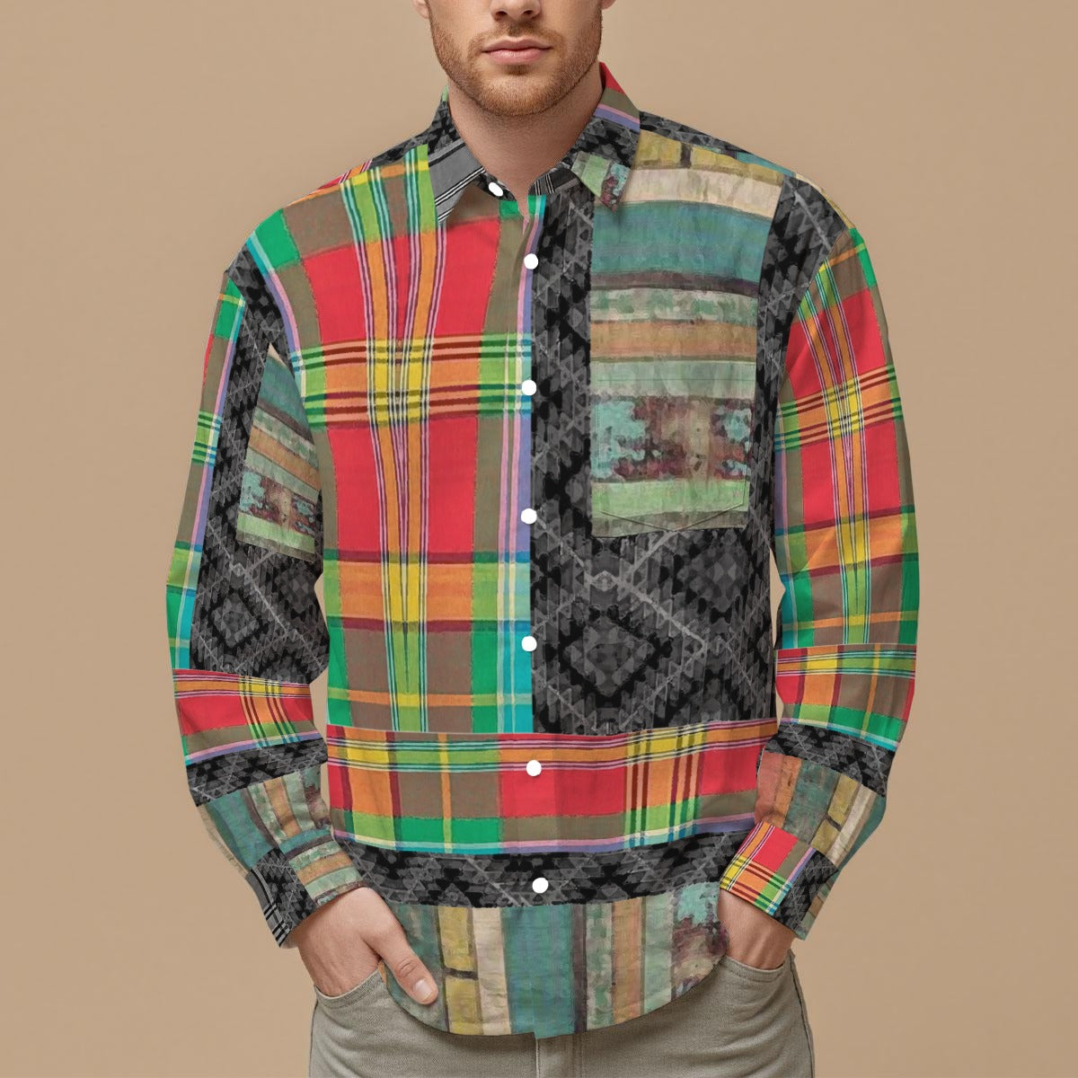 KRAAA | Men’s Button-Down Shirt
