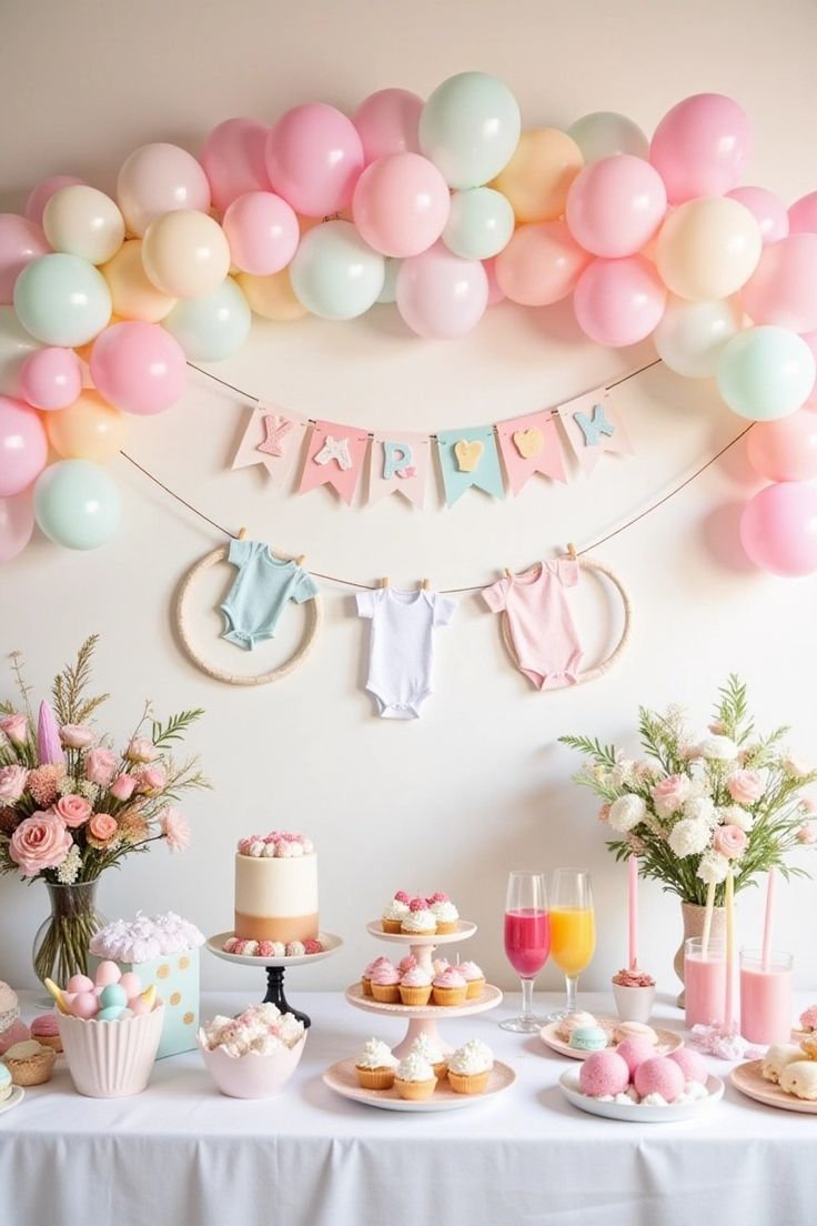 🍼 Décorations Baby Shower