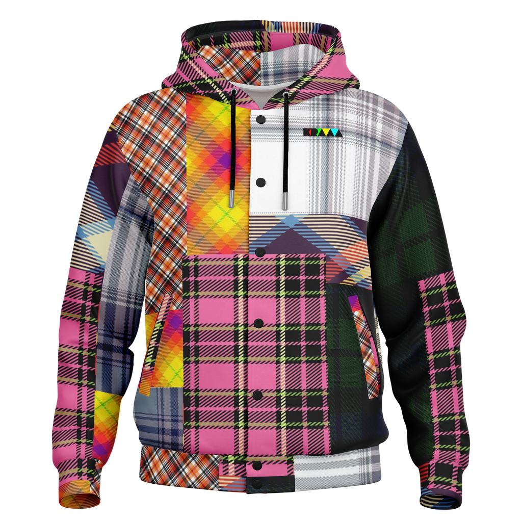 Hooded Baseball Jacket