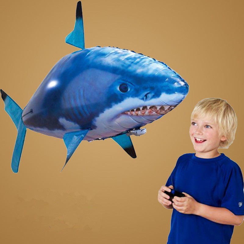 Flying Shark RC Balloon – Remote Control Air Swimming Fish for Parties & Events