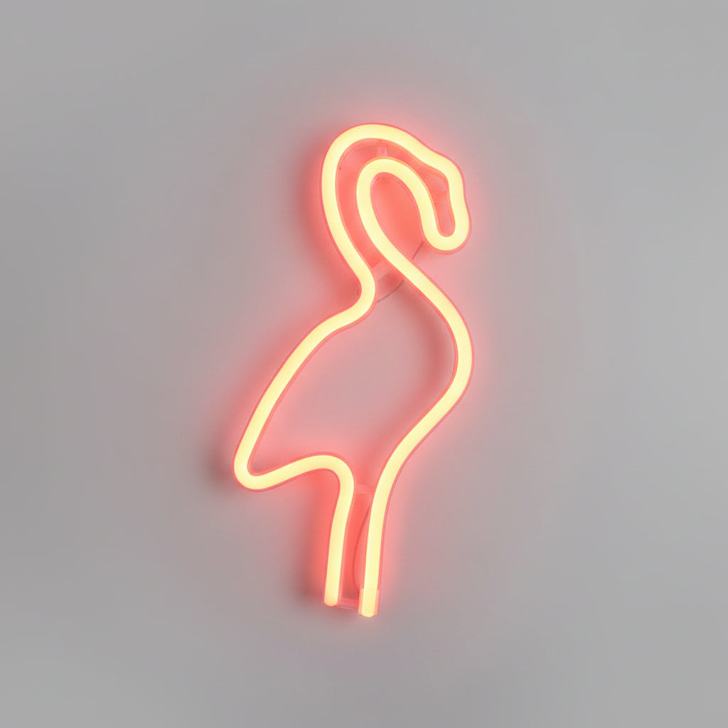 Neon LED Wall Light – Décoration Lumineuse USB & Batterie pour Ambiance Moderne