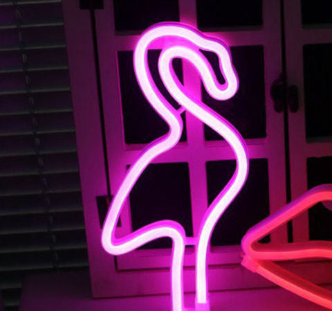 Neon LED Wall Light – Décoration Lumineuse USB & Batterie pour Ambiance Moderne