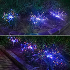 Solar Firework LED Lights – Waterproof Outdoor Garden & Party Decoration