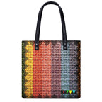 Sac Shopping en PU à Imprimé Unique