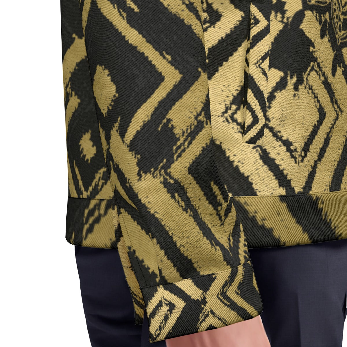 All-Over Print Unisex Lapel Jacket | 245GSM Cotton