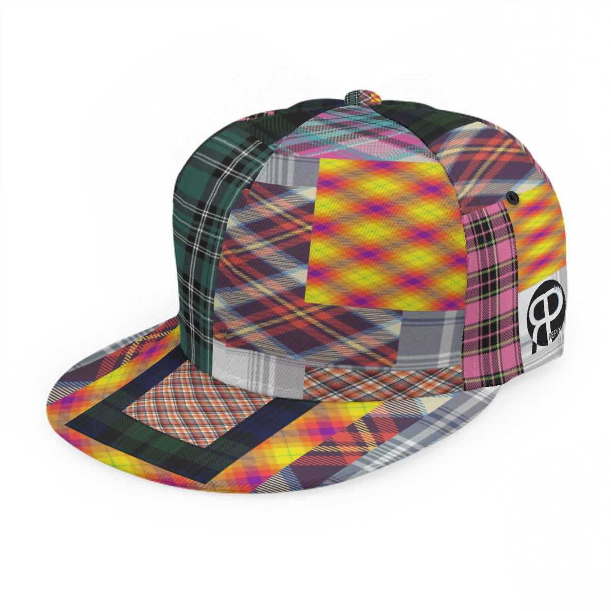 Baseball Cap With Flat Brim