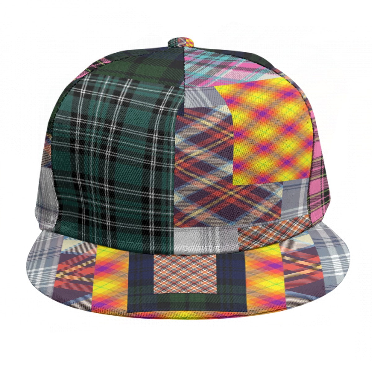Baseball Cap With Flat Brim