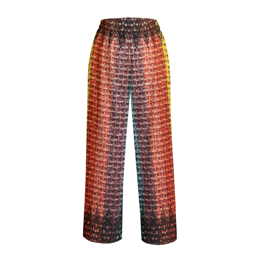 All-Over Print Unisex Wide Leg Pants | Interlock