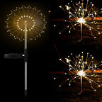 Solar Firework LED Lights – Waterproof Outdoor Garden & Party Decoration