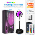 Smart RGB Ambient Lamp – Bluetooth APP LED Mood Light for Gaming & Room Decor