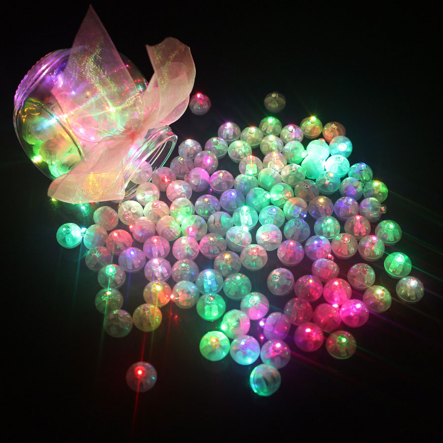 LED Glow Balloons – Romantic Light-Up Balloon Set for Wedding & Party Decor (10 pcs)