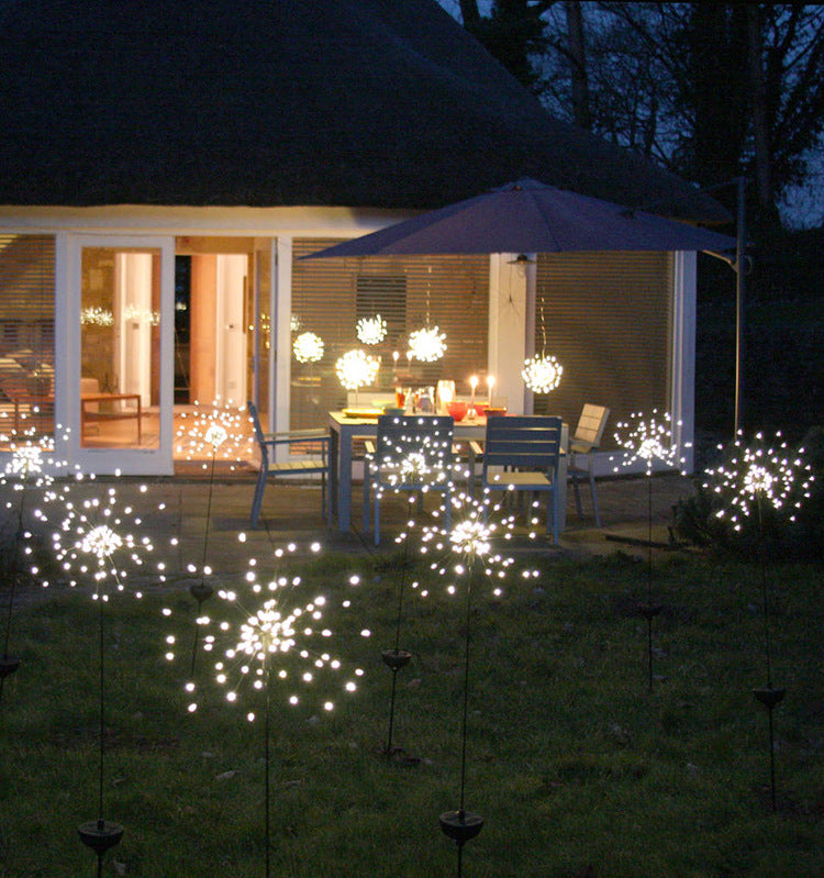 Solar Firework LED Lights – Waterproof Outdoor Garden & Party Decoration