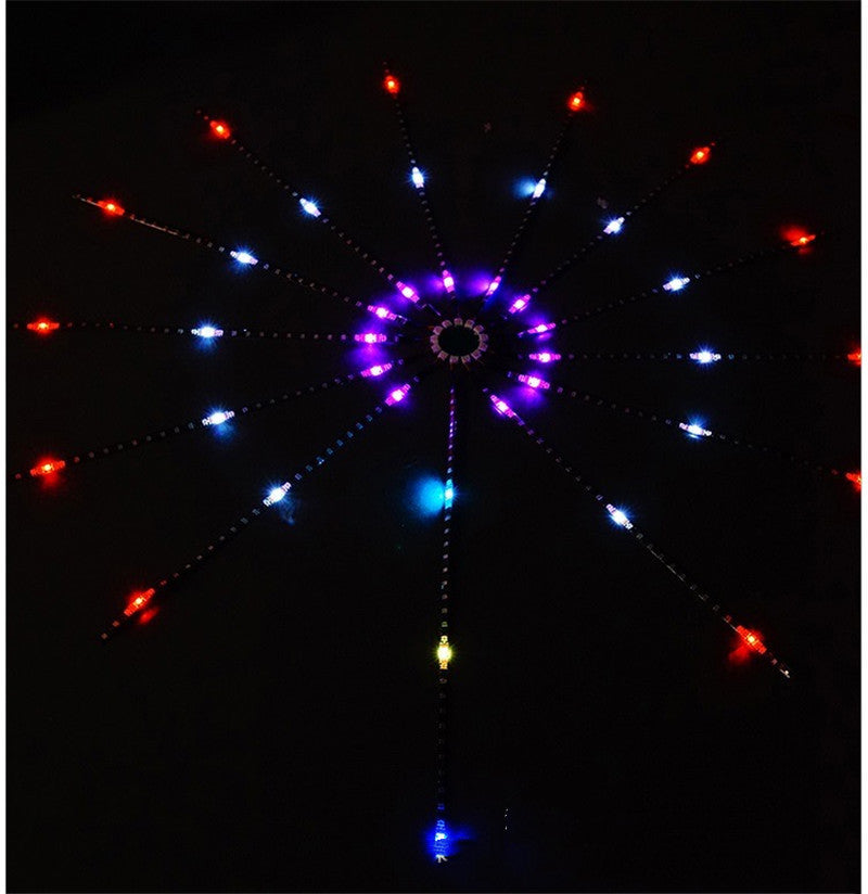 LED voice-activated RGB fireworks marquee light full color party decoration – KRAAA
