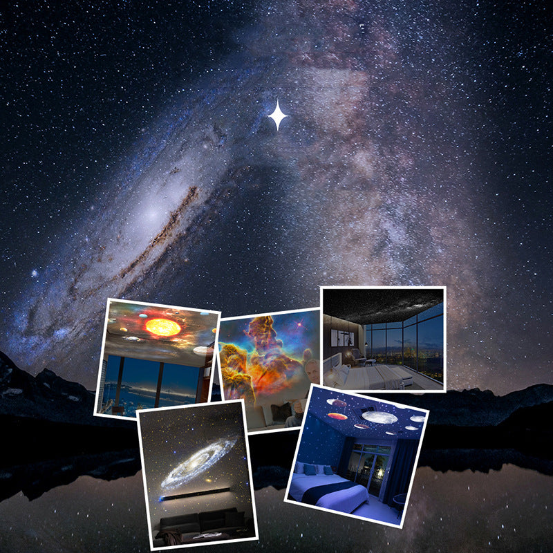 12-in-1 HD LED Planetarium Projector with Galaxy Films - Ambient Decor & Gift