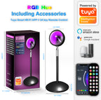 Smart RGB Ambient Lamp – Bluetooth APP LED Mood Light for Gaming & Room Decor