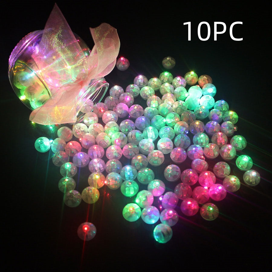 LED Glow Balloons – Romantic Light-Up Balloon Set for Wedding & Party Decor (10 pcs)