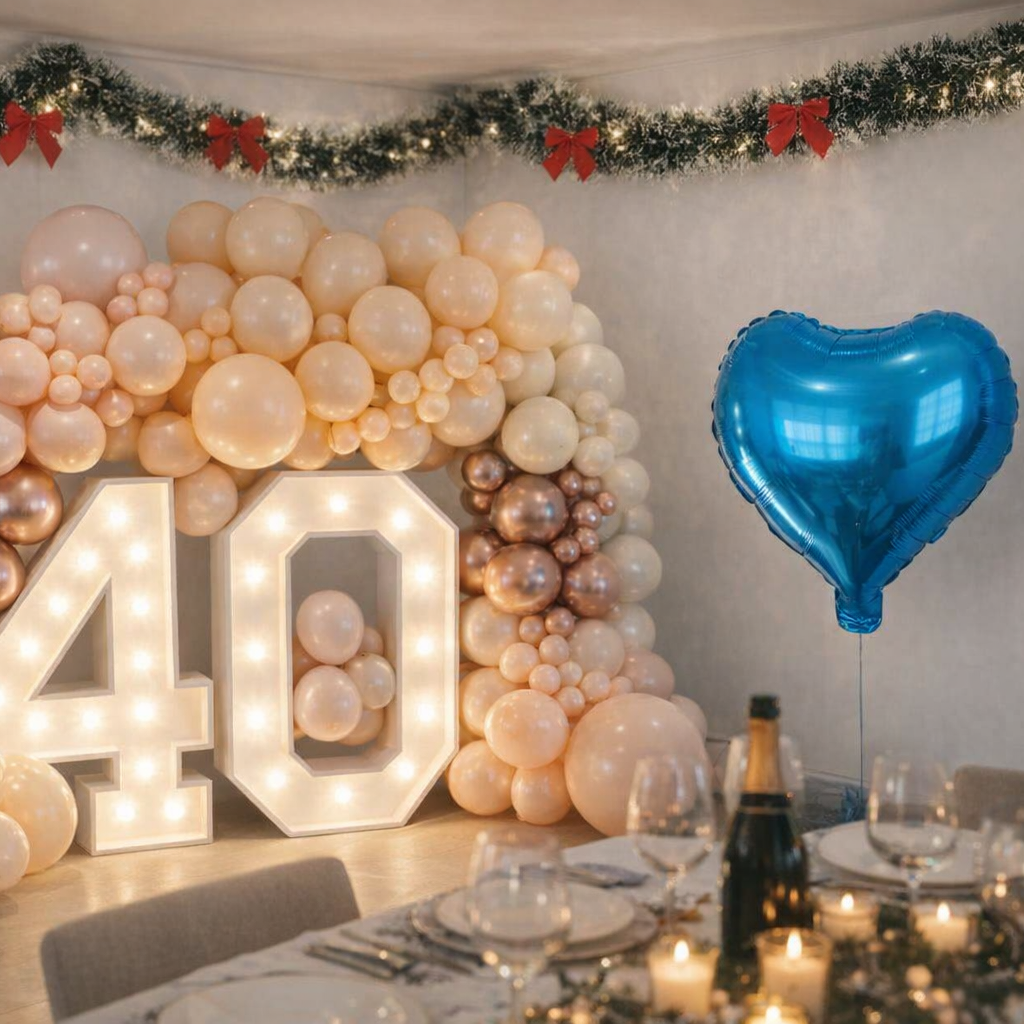 Romantic Heart Balloon Kit (Complete pack)