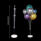 Round Balloon Arch Balloon Circle Stand Holder Frame Ring Birthday Baloon Decor Wedding Party Decorations Baby Shower Background