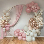 Kit ballons “Macaron Rose & Champagne”