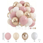 Kit ballons “Macaron Rose & Champagne”