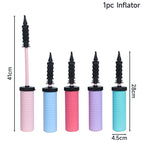Balloon Pump Balloon Accessories Balloon inflator hand push Air Pump Wedding Valentine Birthday Party Decoration Tools