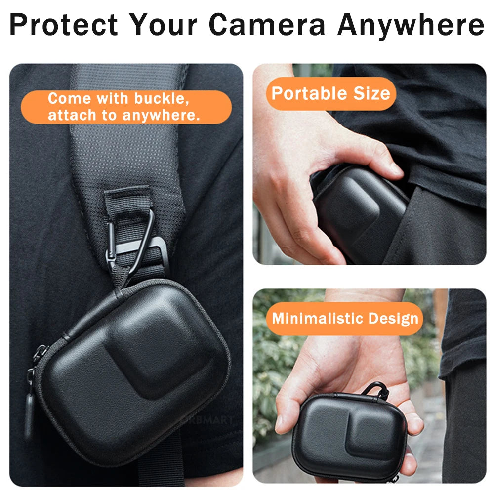 Kit Protection Caméra ORBMART – Étui + Verre Trempé