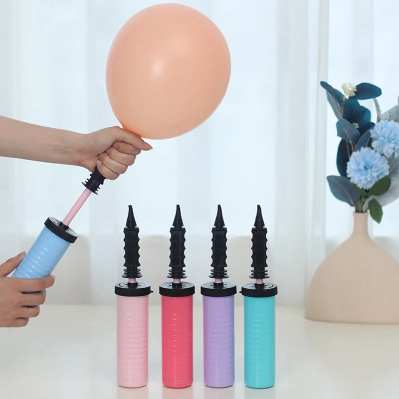 Balloon Pump Balloon Accessories Balloon inflator hand push Air Pump Wedding Valentine Birthday Party Decoration Tools
