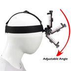 Smartphone Head Mount – Headband for Recording and Live Streaming
