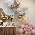 Kit ballons “Macaron Rose & Champagne”