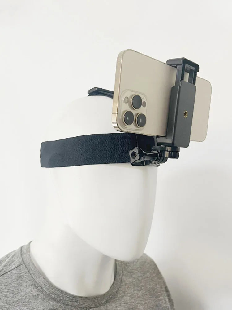Smartphone Head Mount – Headband for Recording and Live Streaming