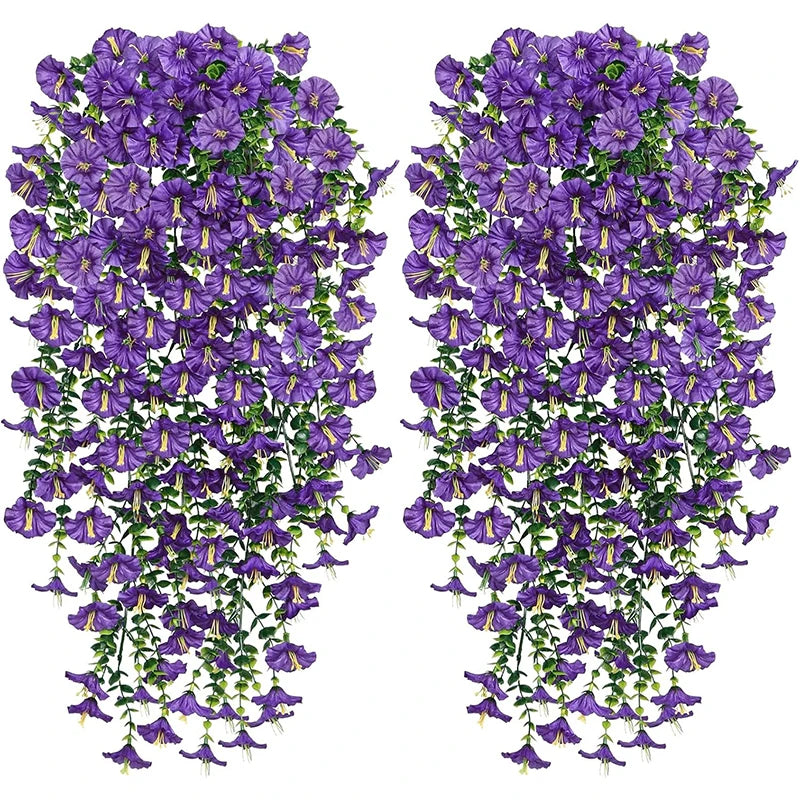 Morning Glory Artificielle (Hanging Vine) 1/2 Pc – 75 cm
