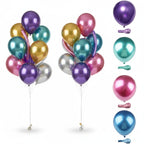 Ballons Métalliques en Latex 10 Pouces – Lot de 10, 20 ou 50 Pièces