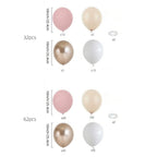 Kit ballons “Macaron Rose & Champagne”