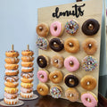 Wedding Wooden Donut Stand – Variations