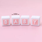 Cake Topper Ourson Rose & Bleu – Décoration Anniversaire 1 an & Baby Shower