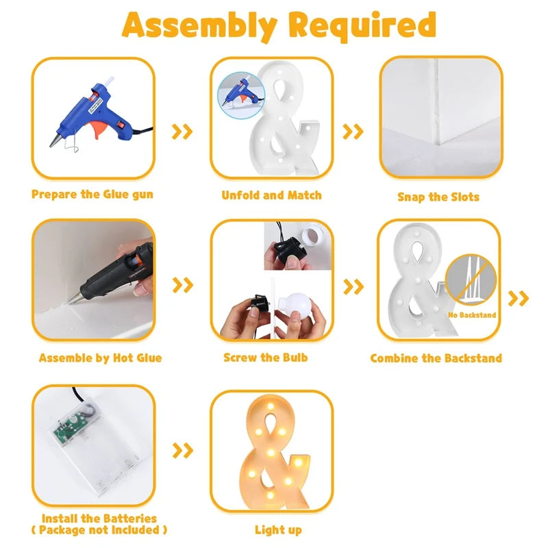 Led Light Birthday Number Ornaments 1st 18 30 50 60 Birthday Number Frame Background Birthday Wedding Party Anniversary Decor