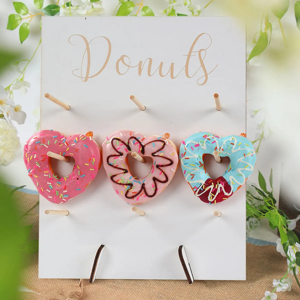 Wedding Wooden Donut Stand – Variations