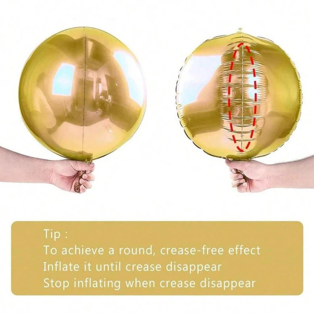 Ballons 4D Holographiques – Décoration Anniversaire, Mariage &amp; Fête