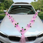 Wedding Car Decoration – Front Flower Set