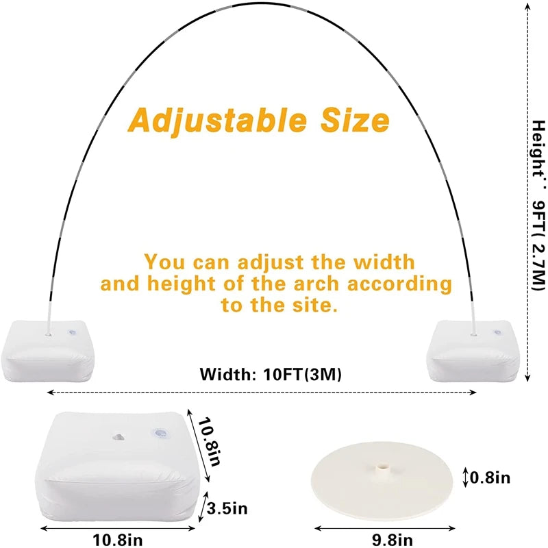 Balloon Stand Holder Balloon Arch Kit Half Arch Balloon Support For Birthday Holder Circle Ballon Round Arch Column Baby Shower