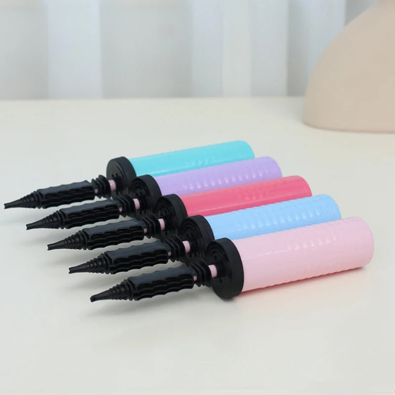 Balloon Pump Balloon Accessories Balloon inflator hand push Air Pump Wedding Valentine Birthday Party Decoration Tools