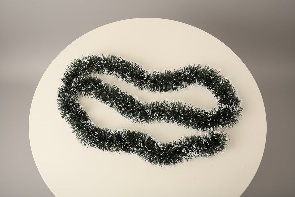 Guirlande Ruban Noël 2 m – Décoration Sapin & Fête (PVC)