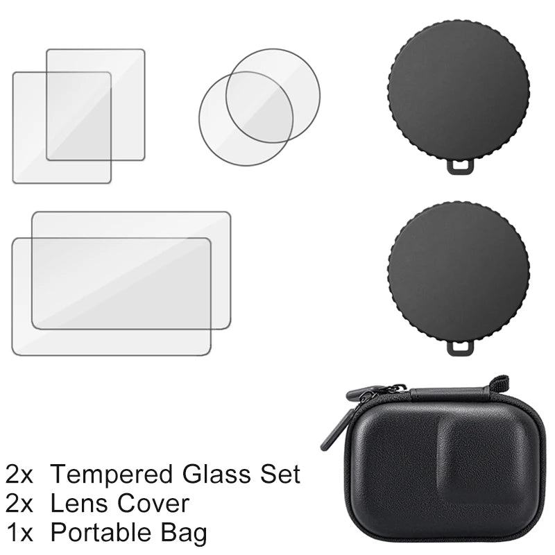 Kit Protection Caméra ORBMART – Étui + Verre Trempé