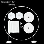 Round Balloon Arch Balloon Circle Stand Holder Frame Ring Birthday Baloon Decor Wedding Party Decorations Baby Shower Background