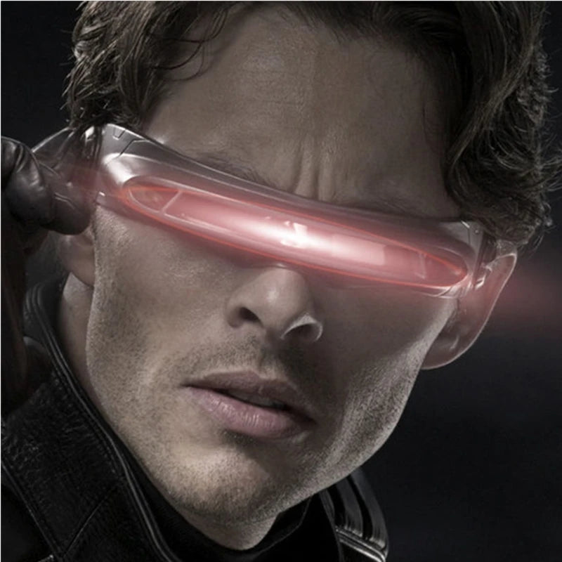 x-man sunglasses X-men Cyclops Cosplay Polarized Sunglasses for Men Women Memory Material Shield  Designer Sunglasses