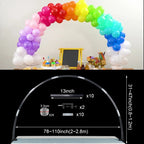 Balloon Stand Holder Balloon Arch Kit Half Arch Balloon Support For Birthday Holder Circle Ballon Round Arch Column Baby Shower