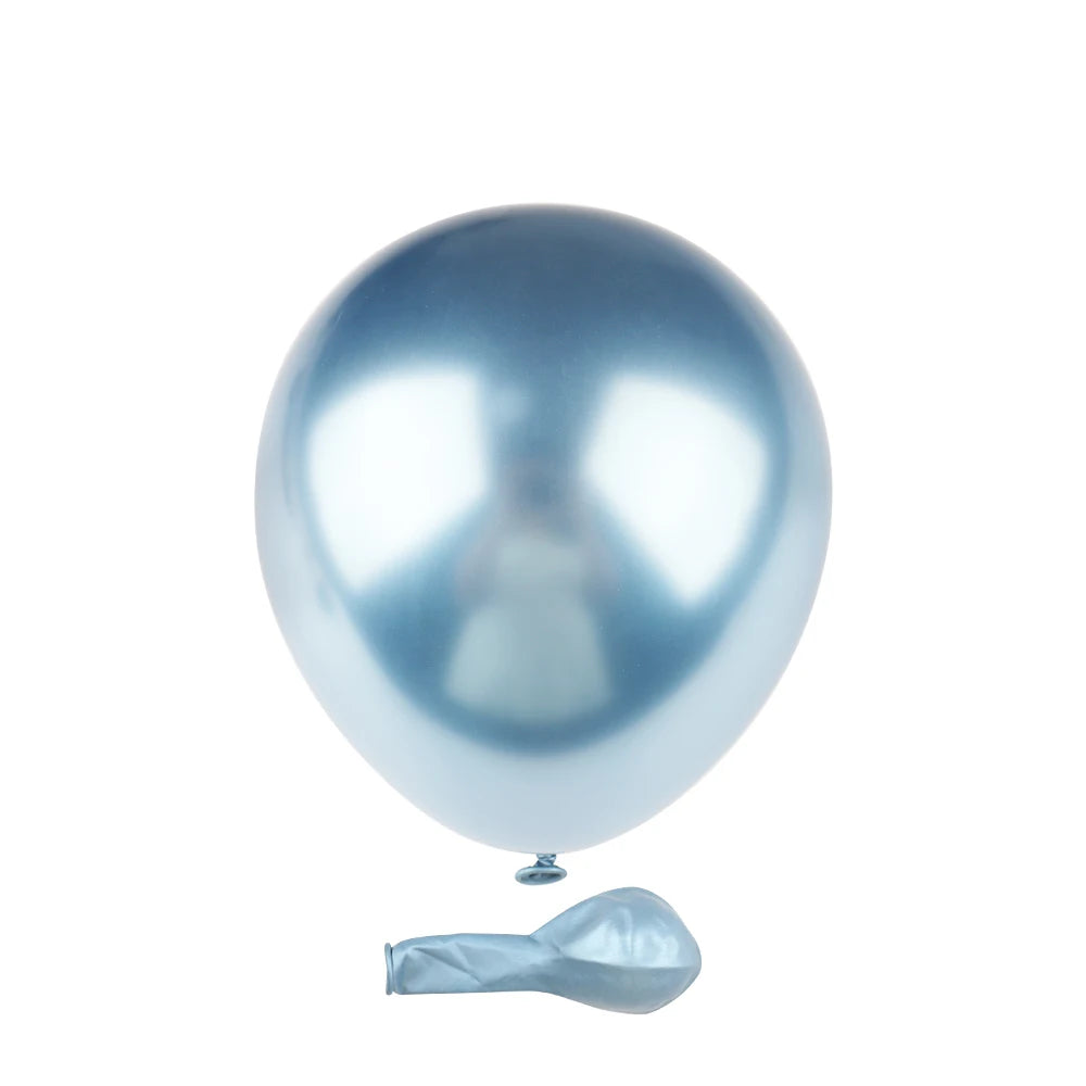Ballons Métalliques en Latex 10 Pouces – Lot de 10, 20 ou 50 Pièces