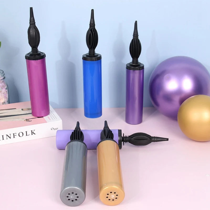 Balloon Pump Balloon Accessories Balloon inflator hand push Air Pump Wedding Valentine Birthday Party Decoration Tools