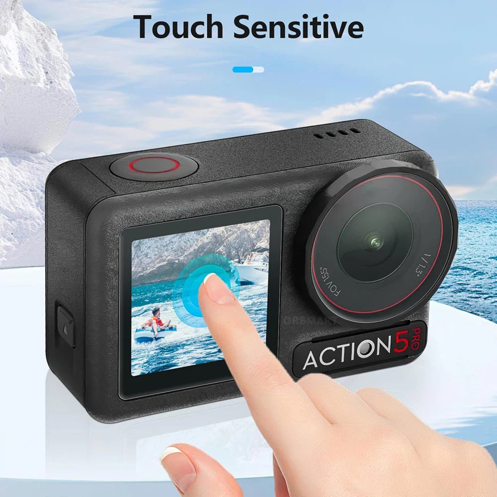 Kit Protection Caméra ORBMART – Étui + Verre Trempé